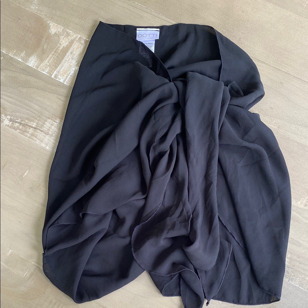Black Sheer Sarong